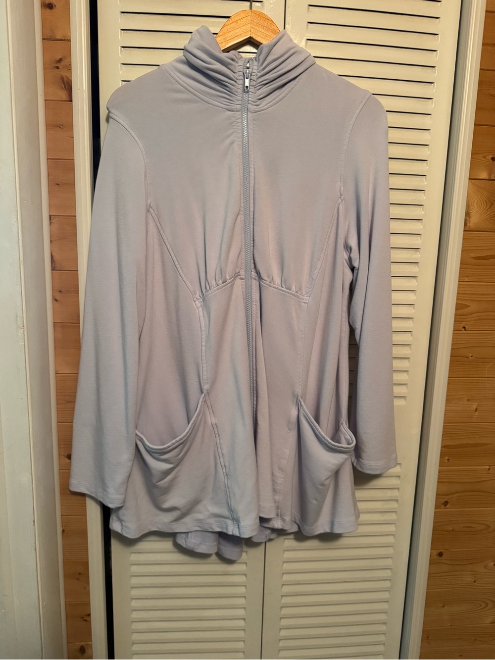 Color Me Cotton Zip-Up Jacket with Front Pockets